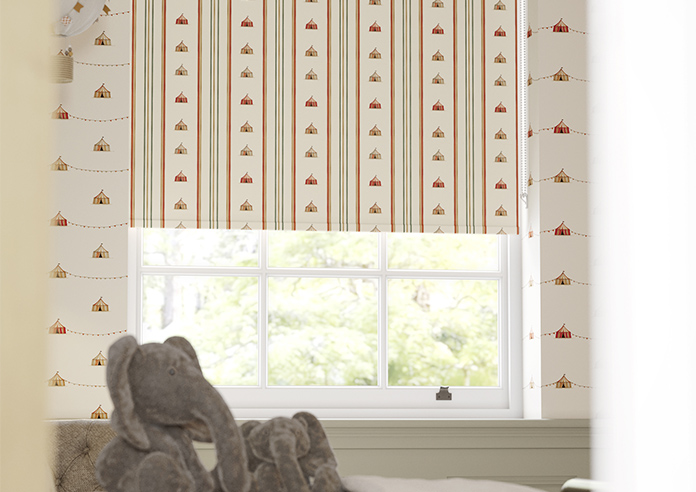 May Day, Tent Stripe Spice - Roller Blind - Image 5